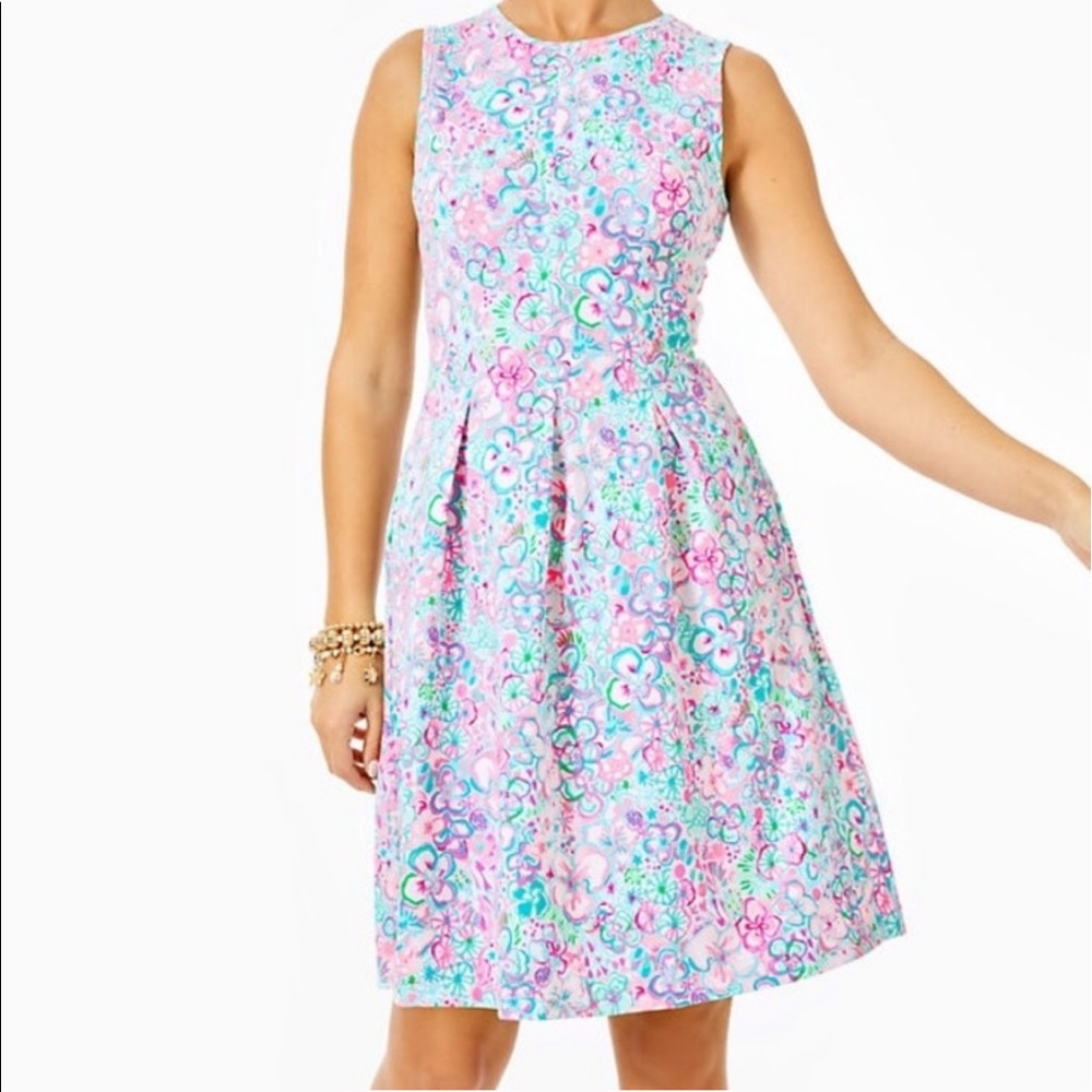 Lily Pulitzer NWT Kinsey dress, "Love Bug" print